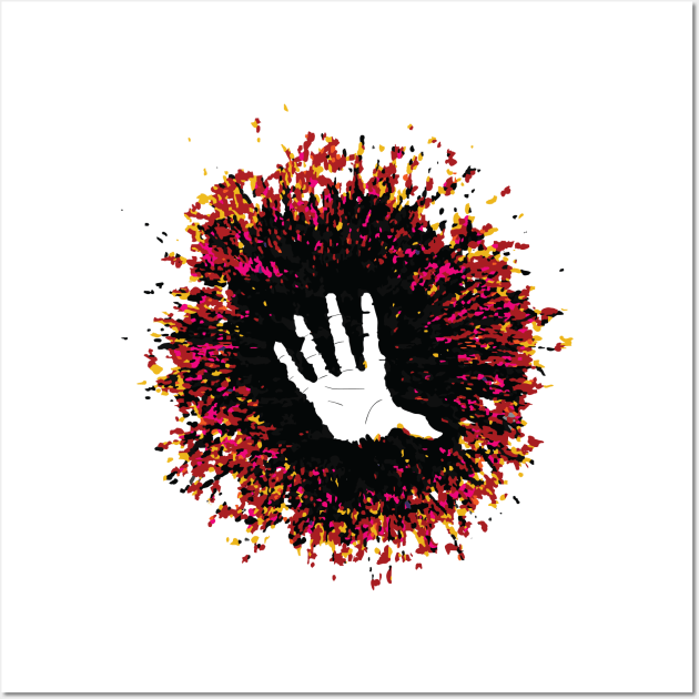 hand of the abyss Wall Art by HurdyGurdy